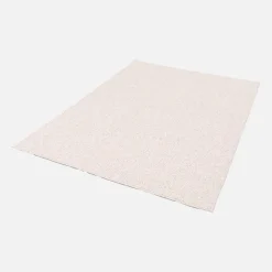 Alfombra interior borreguito crema efecto jaspeado