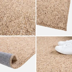 Alfombra interior borreguito caramel efecto chiné