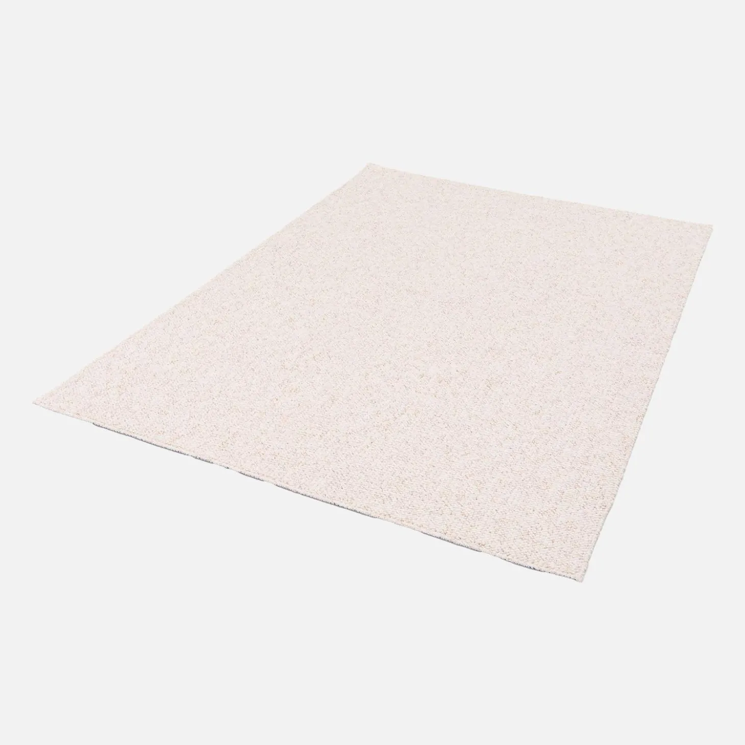 Alfombra interior borreguito crema efecto jaspeado
