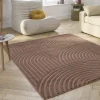 Alfombra interior motivo arcos mocha