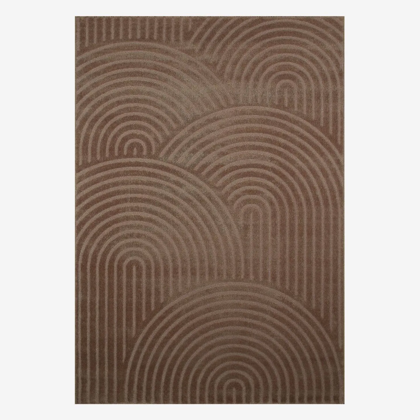 Alfombra interior motivo arcos mocha