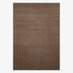 Alfombra interior motivo arcos mocha