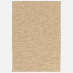 Alfombra interior/exterior efecto yute color natural
