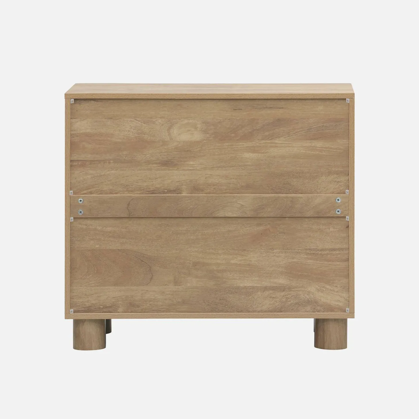Aparador efecto madera de mango con 2 puertas, 80cm