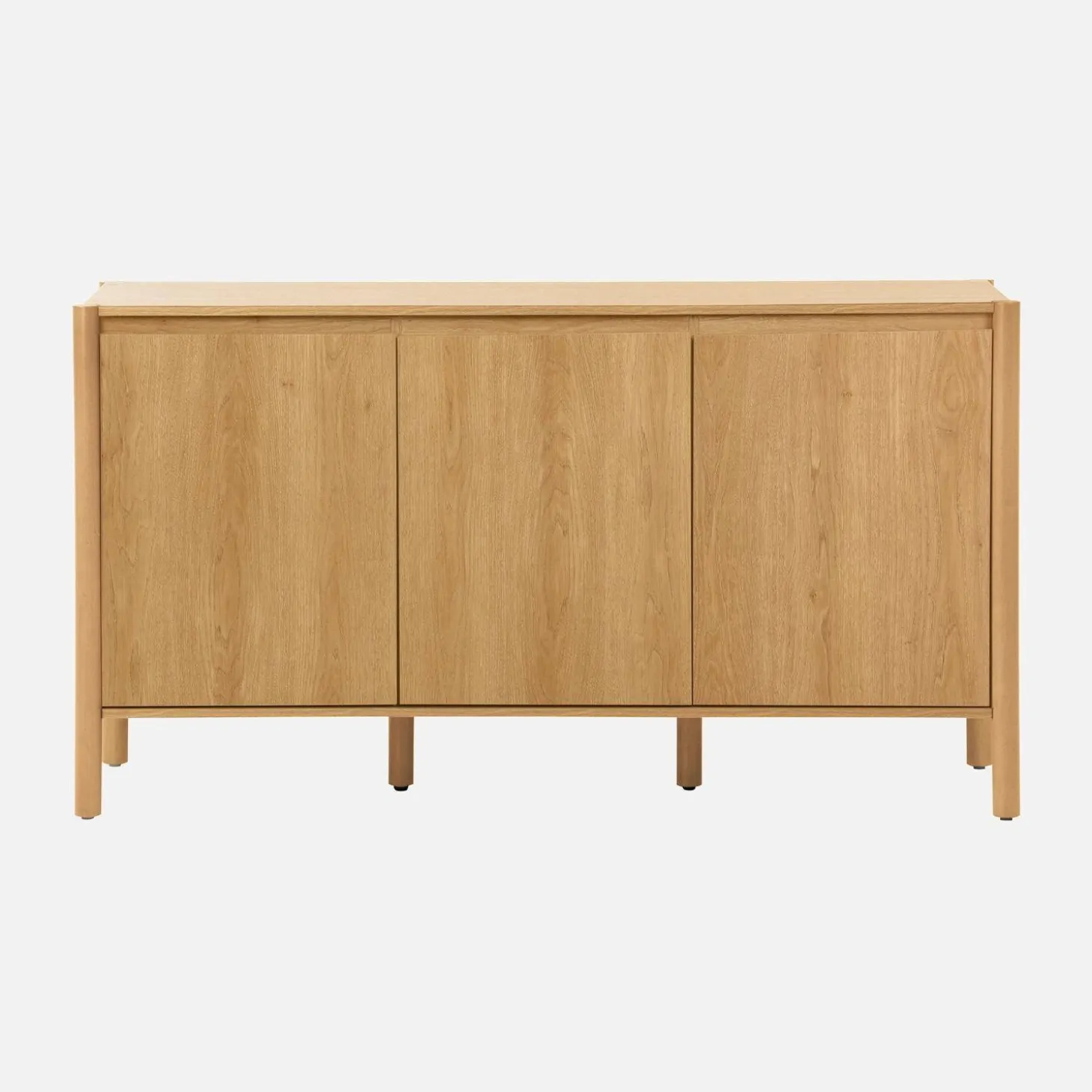 Aparador con 3 puertas, 140cm