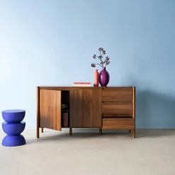 Aparador con 2 puertas y 3 cajones, 150cm