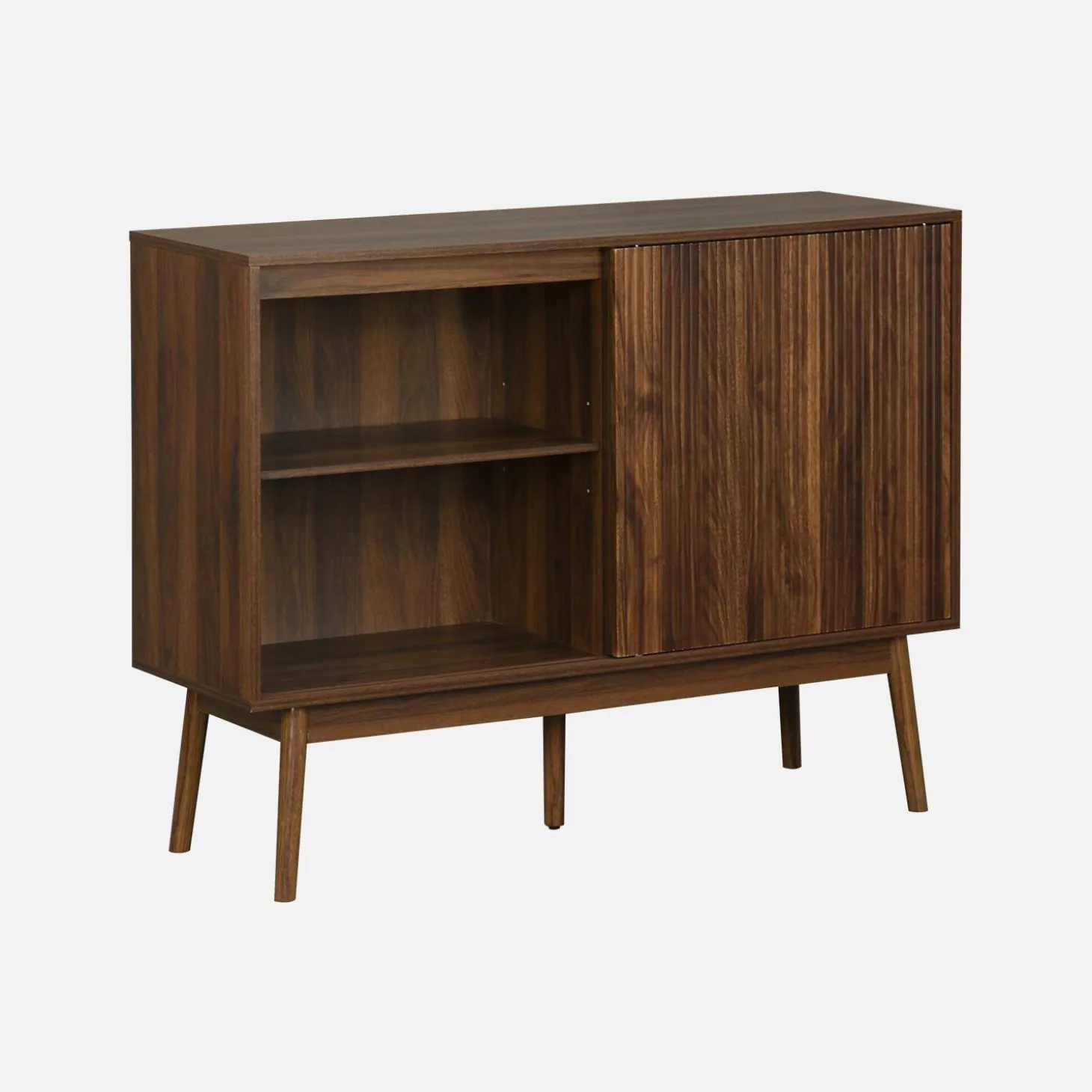 Aparador de efecto madera, 115cm