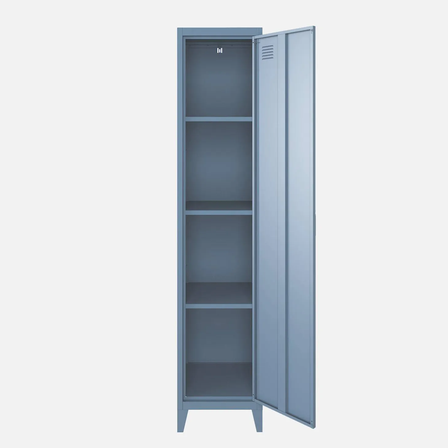 Armario dormitorio industrial con 4 almacenamientos, set de 3