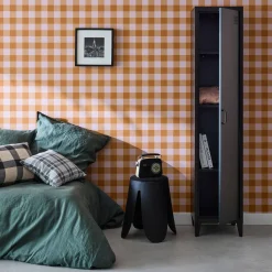 Armario dormitorio industrial con 4 espacios de almacenamiento