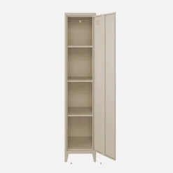 Armario dormitorio industrial con 4 almacenamientos, set de 3