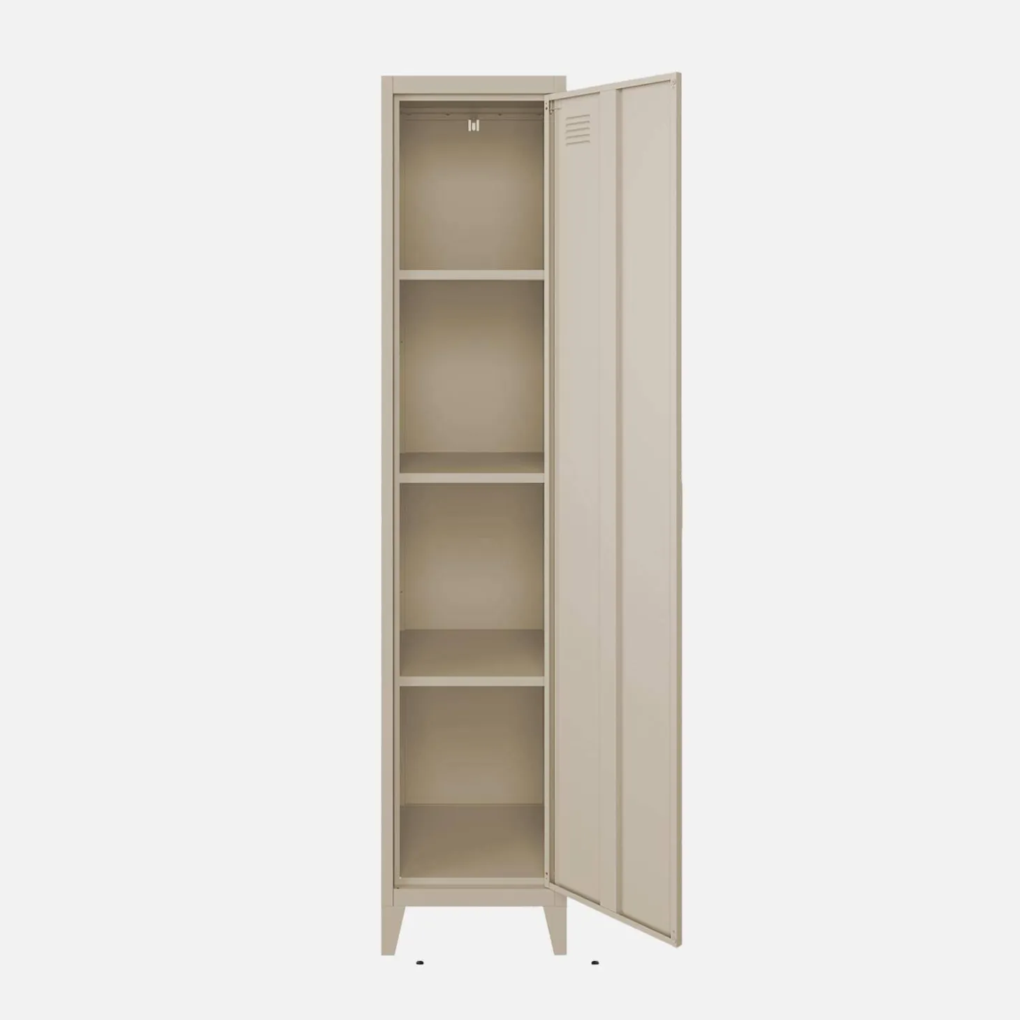 Armario dormitorio industrial con 4 almacenamientos, set de 3