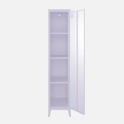 Armario dormitorio industrial con 4 almacenamientos, set de 3