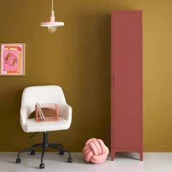 Armario dormitorio industrial con 4 espacios de almacenamiento