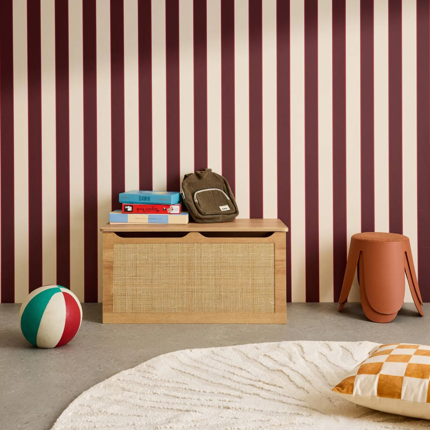 Baúl infantil ideal para juguetes