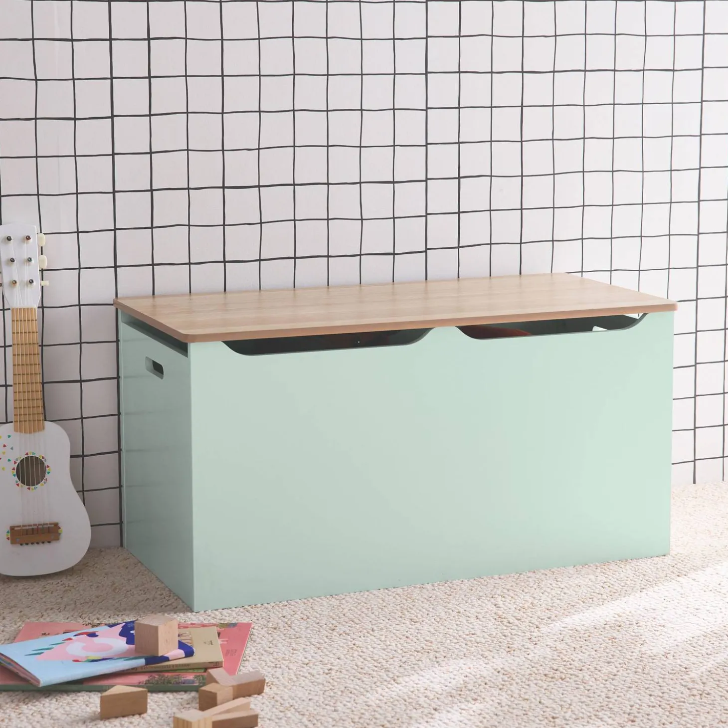 Baúl infantil ideal para juguetes