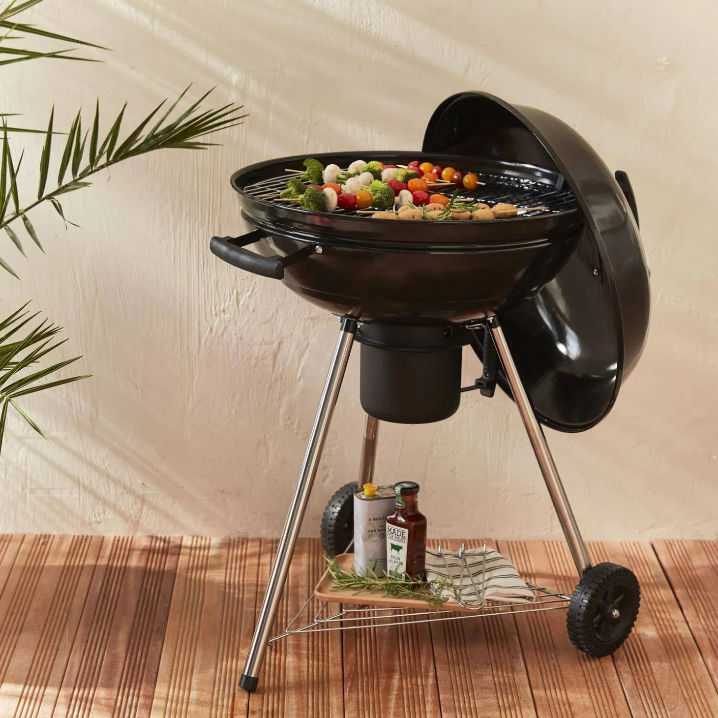 Barbacoa de carbón