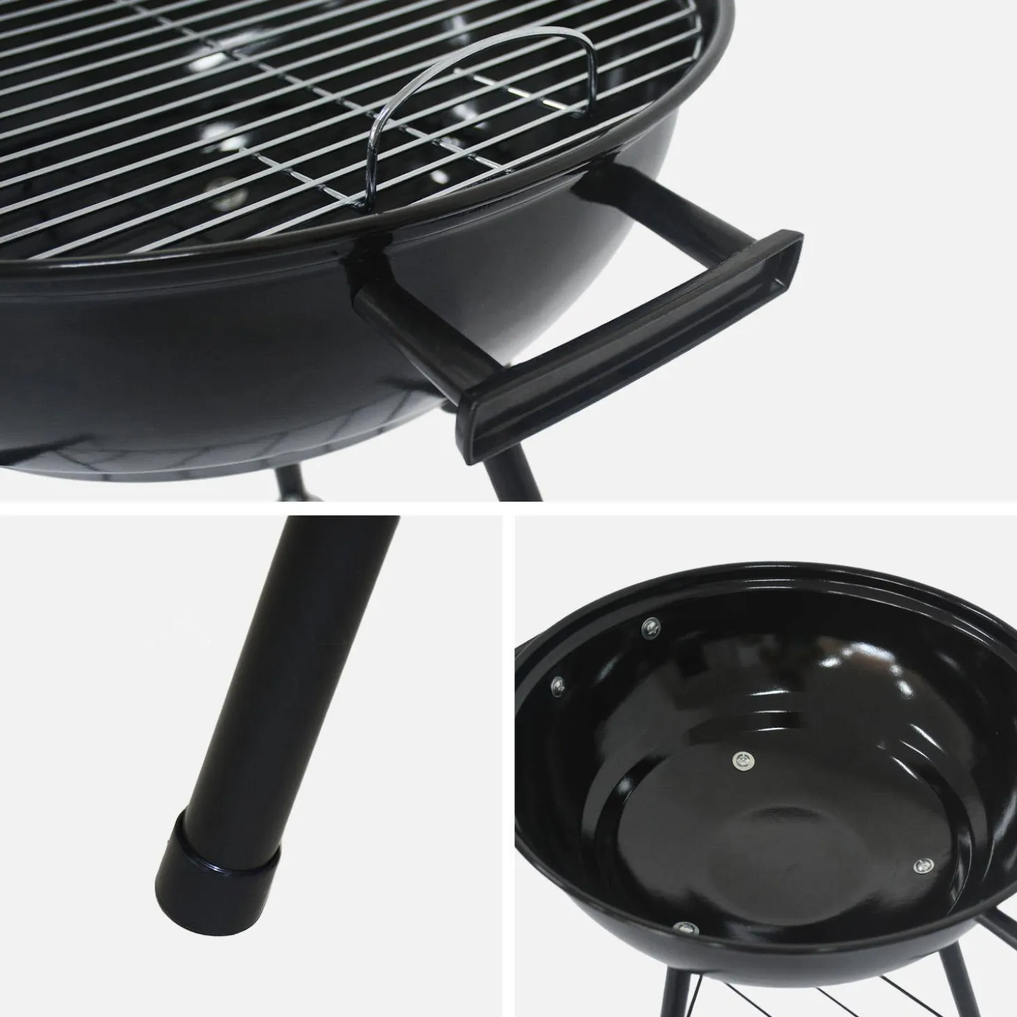 Barbacoa de carbón, Ø39cm