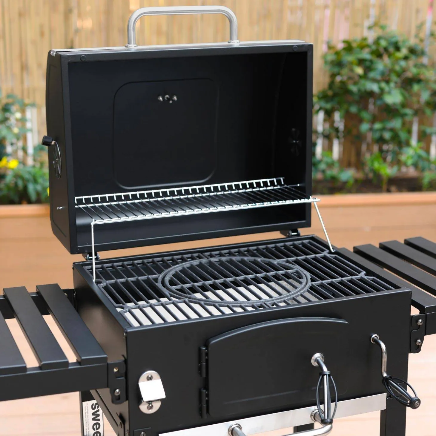 Barbacoa de carbón premium