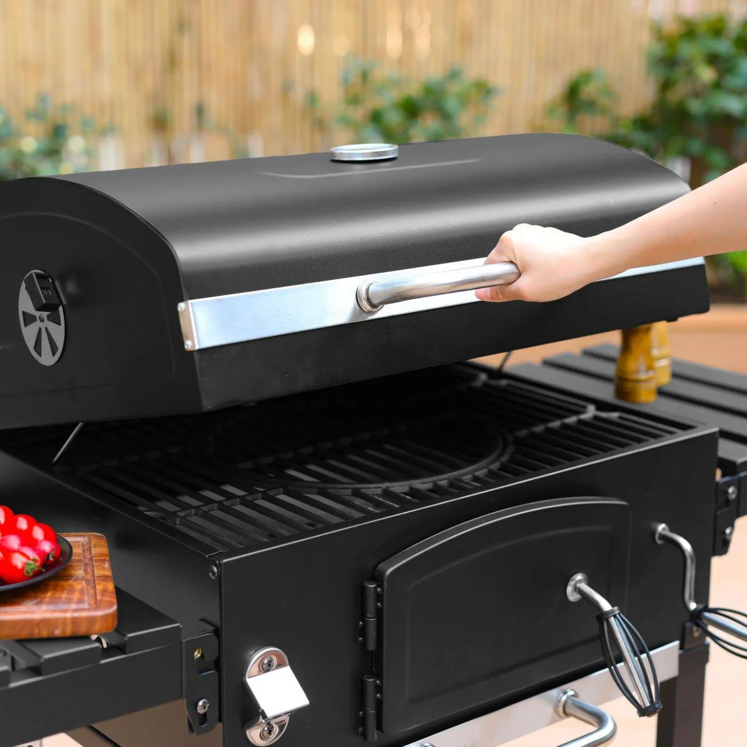Barbacoa de carbón premium