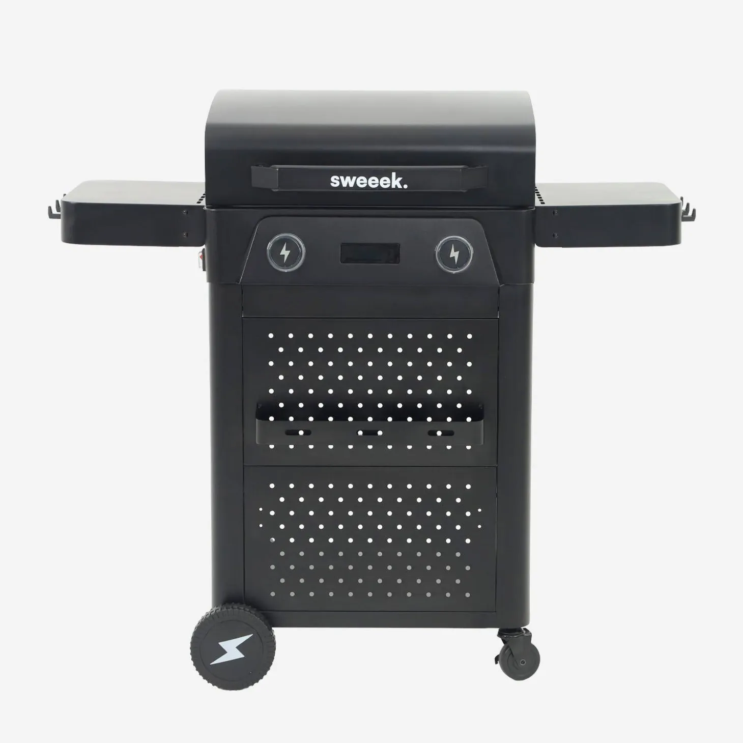 Barbacoa eléctrica de acero esmaltado 2 quemadores 2300 W