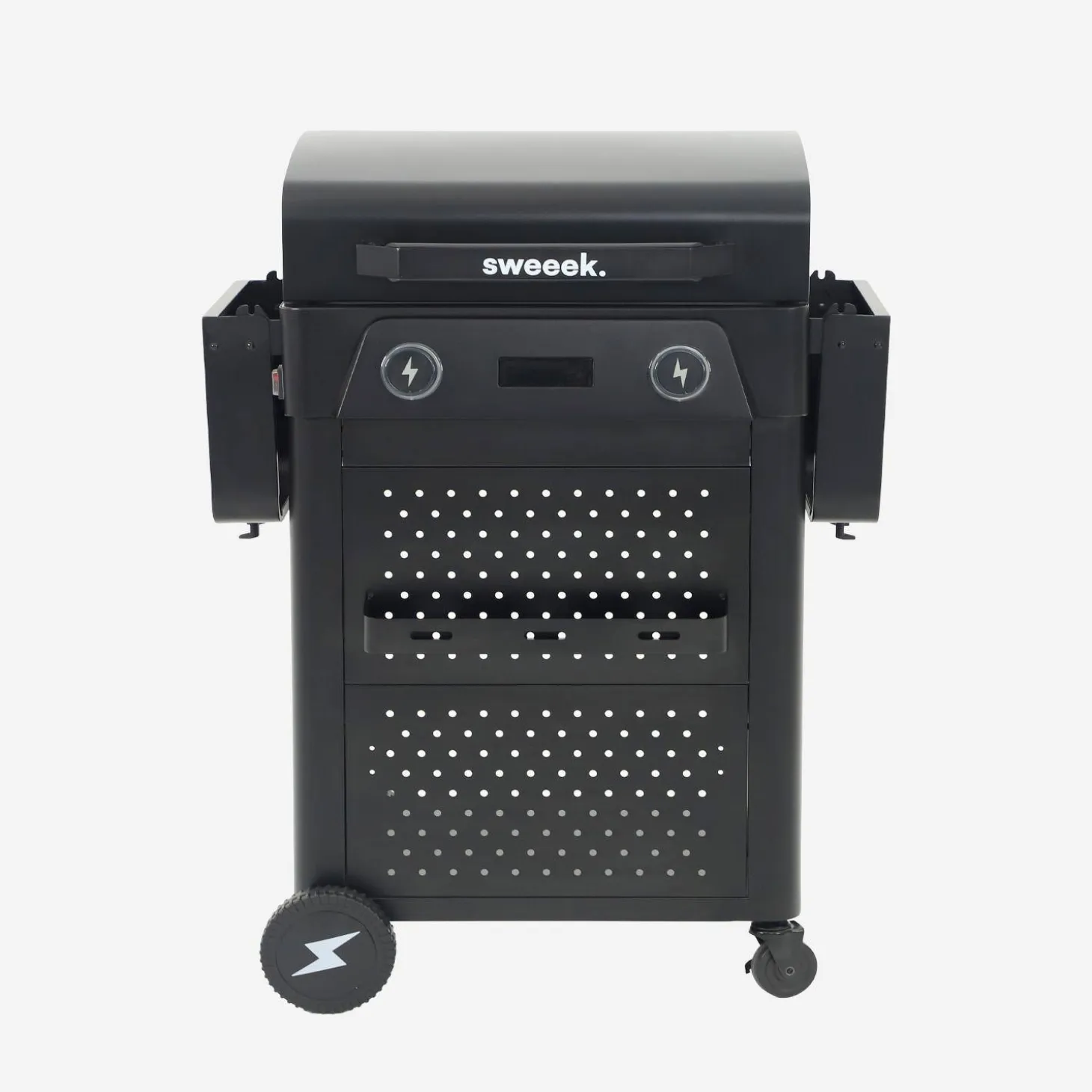 Barbacoa eléctrica de acero esmaltado 2 quemadores 2300 W