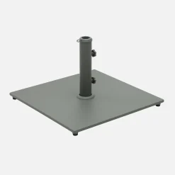 Base cuadrada para parasol de mástil central