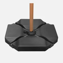 Base triangular para sombrilla
