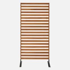 Biombo de madera para el exterior, 80cm