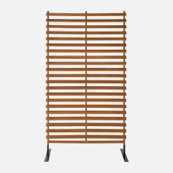 Biombo de madera para interior/exterior de 100cm
