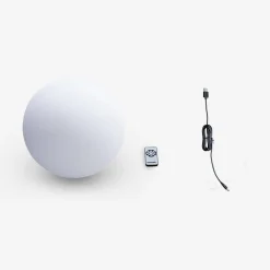 Bola luminosa LED con pilas para interior/exterior