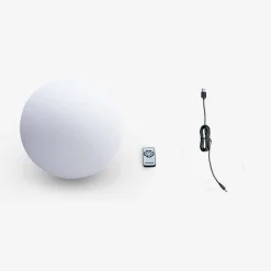 Bola luminosa LED con pilas para interior/exterior