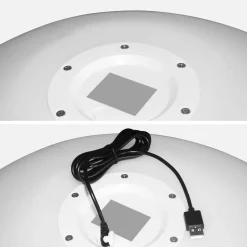 Bola luminosa LED inalámbrica, interior/exterior, 16 colores