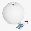Bola luminosa LED inalámbrica, interior/exterior, 16 colores
