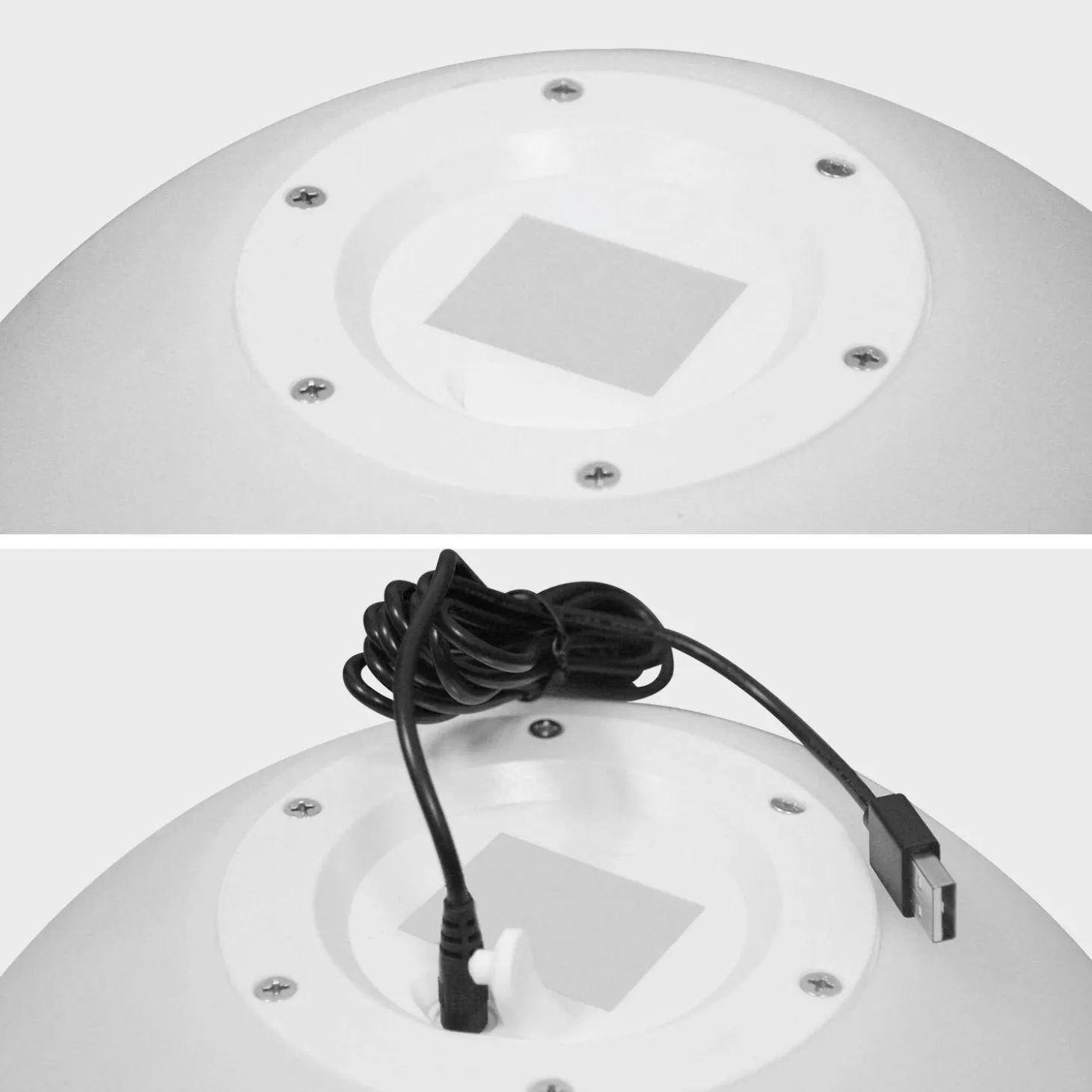 Bola luminosa LED inalámbrica, interior/exterior, 16 colores
