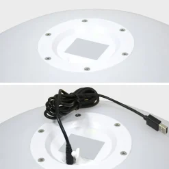 Bola luminosa LED inalámbrica, interior/exterior, 16 colores