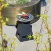 Brasero barbacoa con espacio de almacenamiento, Ø59cm