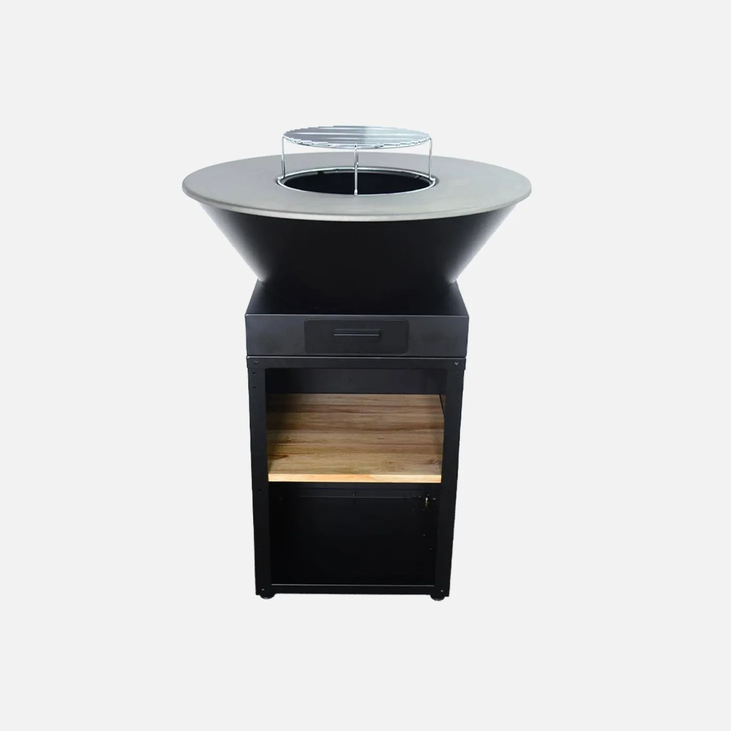 Brasero barbacoa 81,5cm con parrilla de cocción con funda