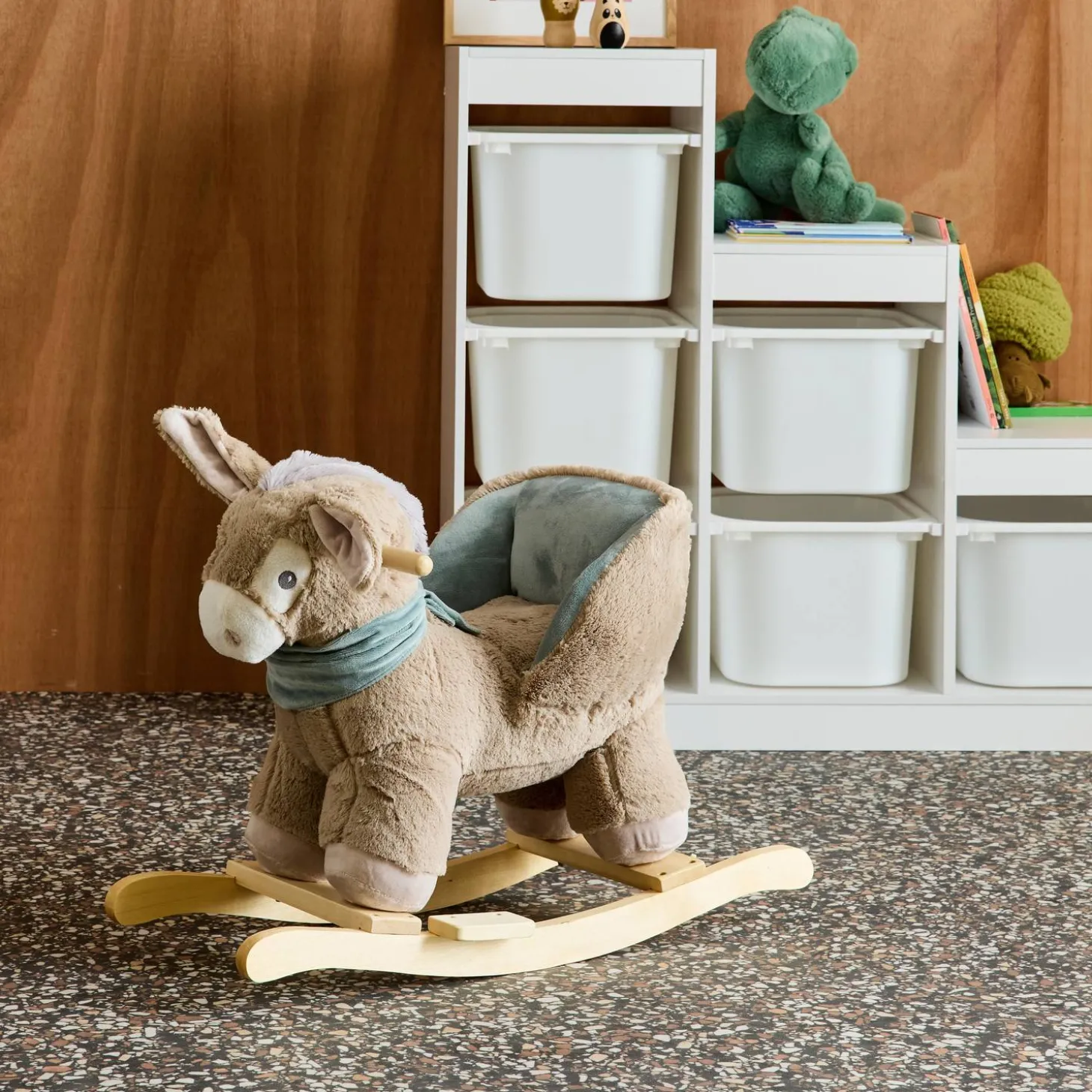 Burro balancín para niños
