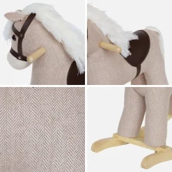 Caballo balancín para niños