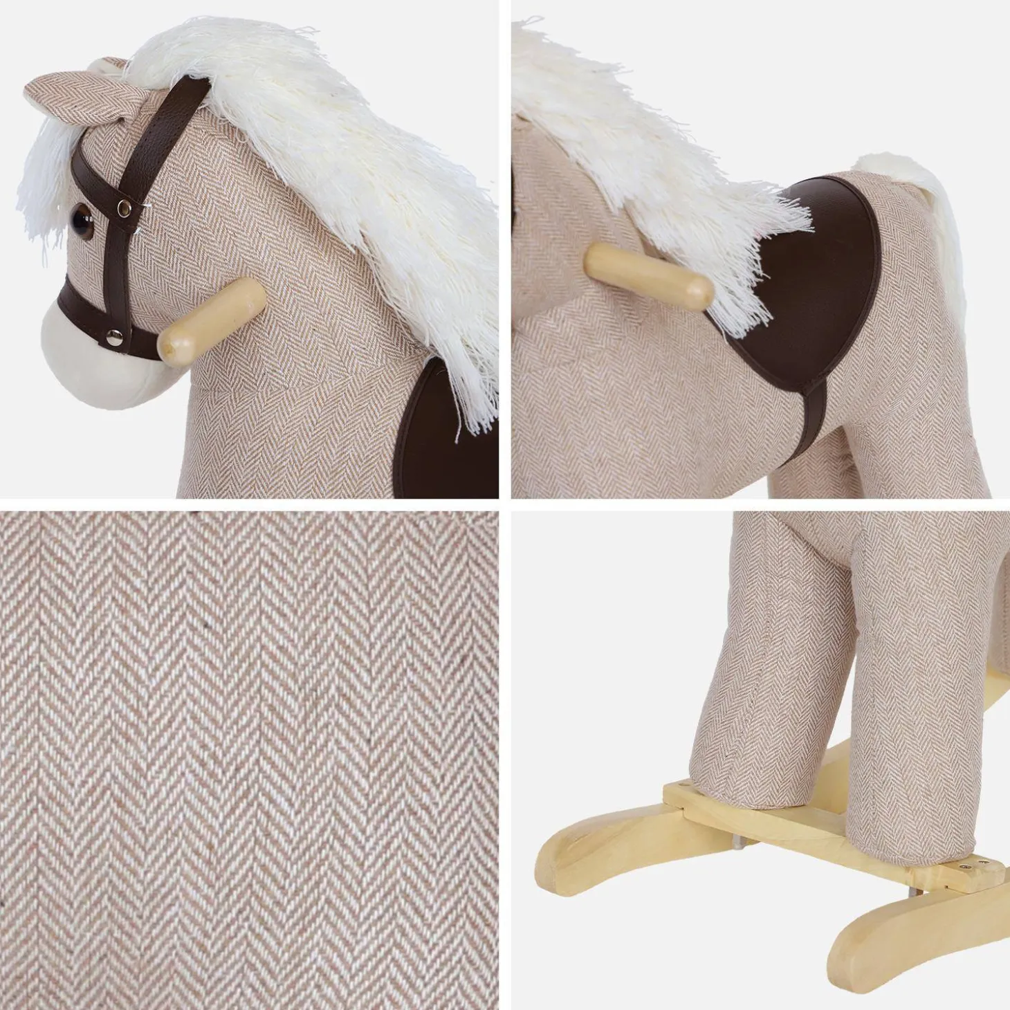 Caballo balancín para niños