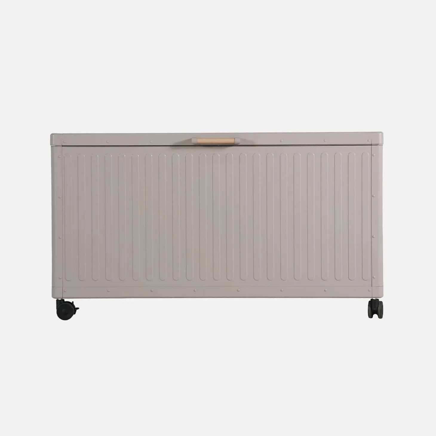 Caja de jardín de aluminio, 775L