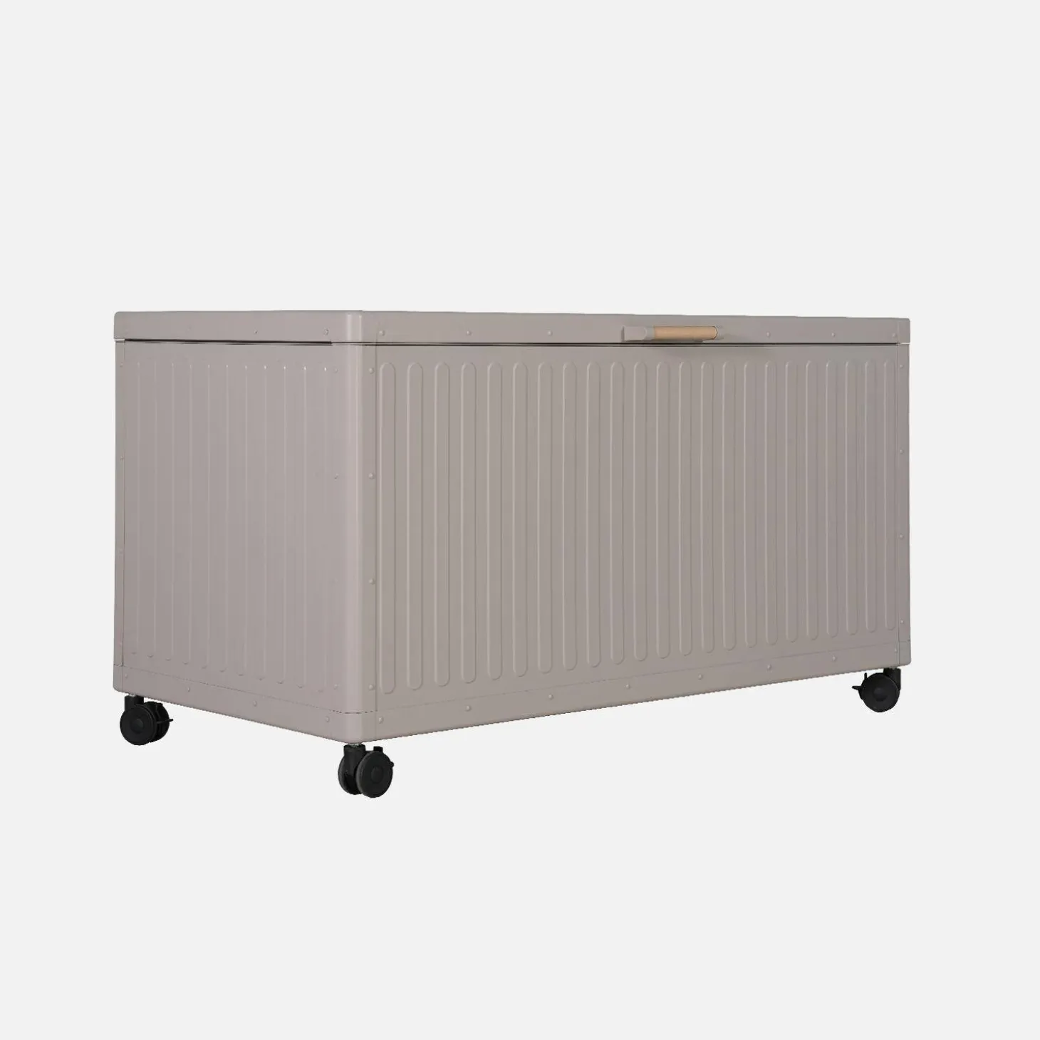 Caja de jardín de aluminio, 775L