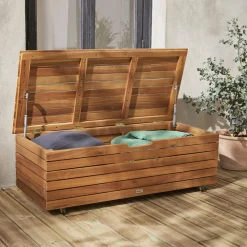 Caja de jardín de madera, 110L