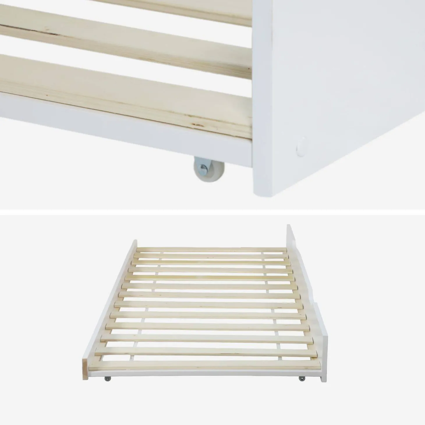 Cajón cama infantil madera de pino