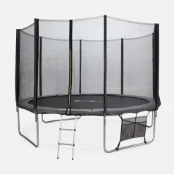 Cama elástica 370cm con pack de accesorios