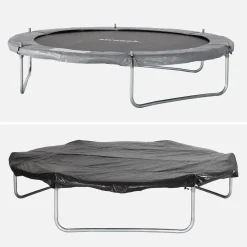 Cama elástica con pack de accesorios, 250cm