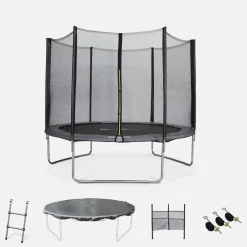 Cama elástica con pack de accesorios, 305cm