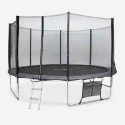 Cama elástica con pack de accesorios, 430cm