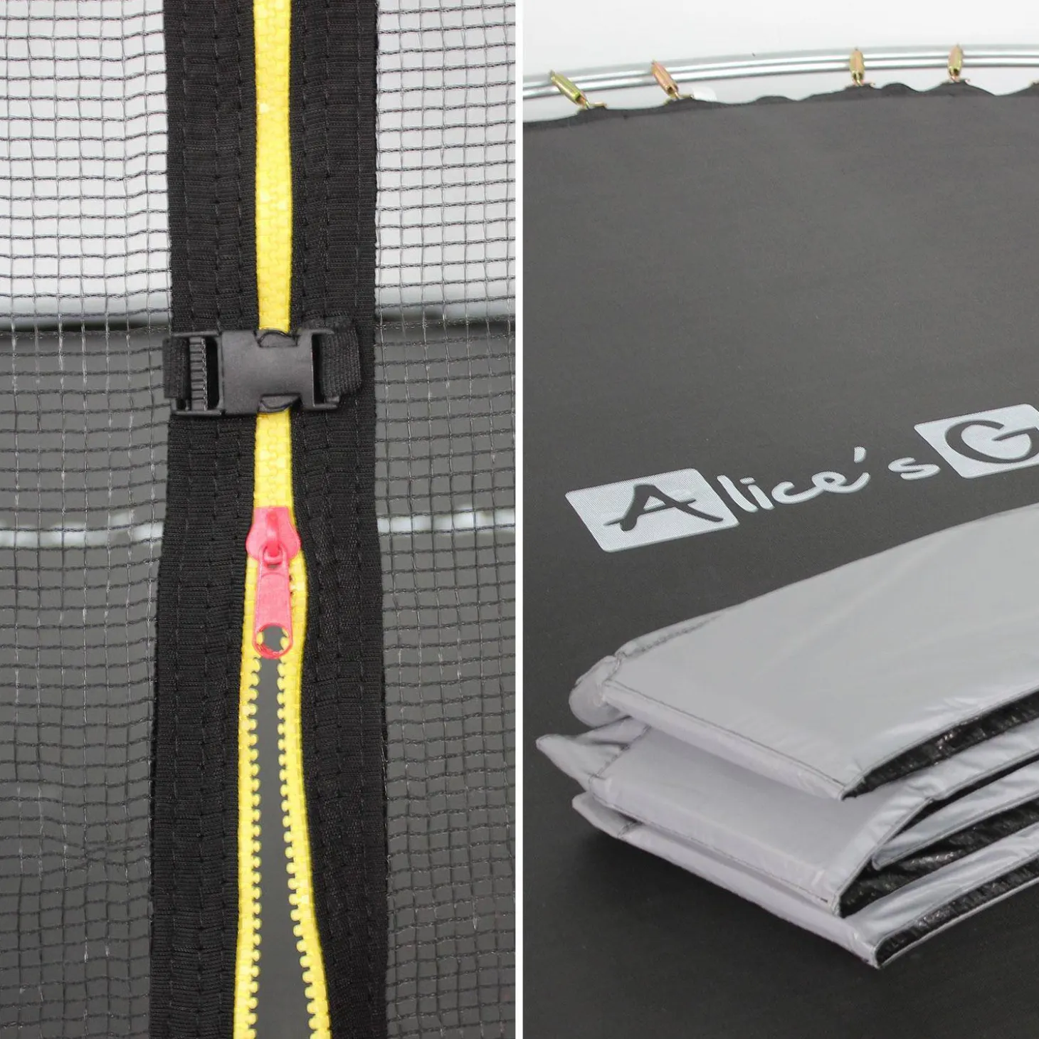 Cama elástica con red de protección de 460cm