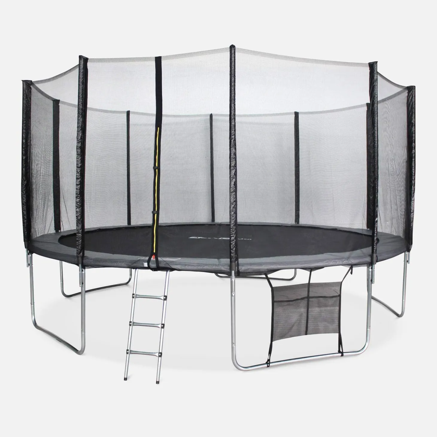 Cama elástica con red exterior y accesorios, 460cm